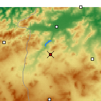 Nearby Forecast Locations - Al-Kāf - Mapa
