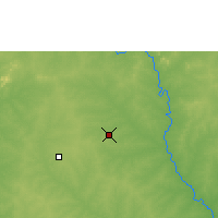 Nearby Forecast Locations - Uagadugú - Mapa