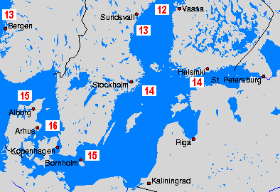 Mar Báltico: mar, 28-05